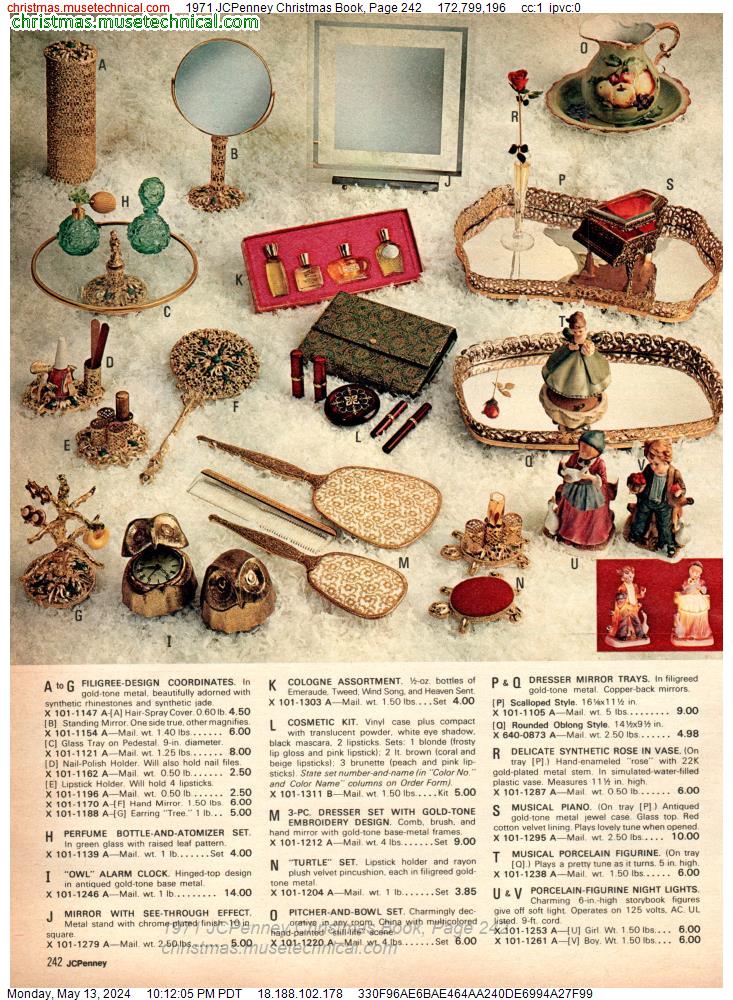 1971 JCPenney Christmas Book, Page 242