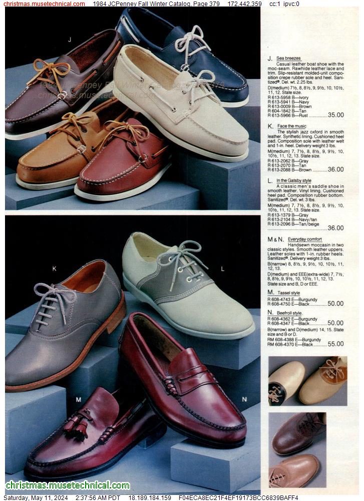 1984 JCPenney Fall Winter Catalog, Page 379