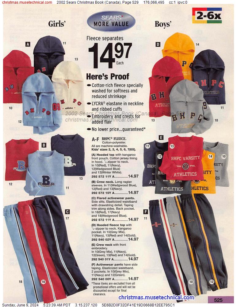 2002 Sears Christmas Book (Canada), Page 529