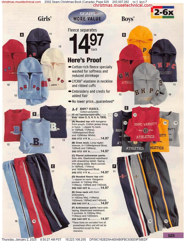 2002 Sears Christmas Book (Canada), Page 529