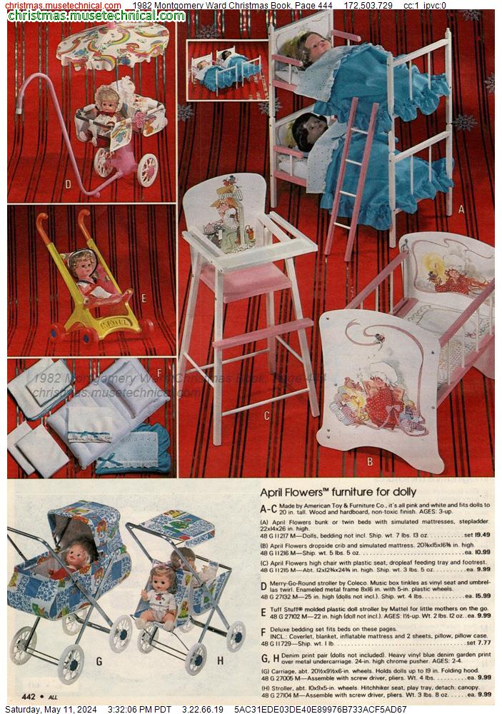 1982 Montgomery Ward Christmas Book, Page 444