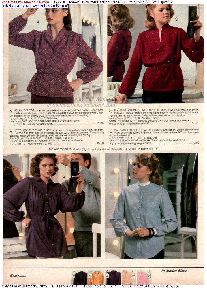 1979 JCPenney Fall Winter Catalog, Page 50