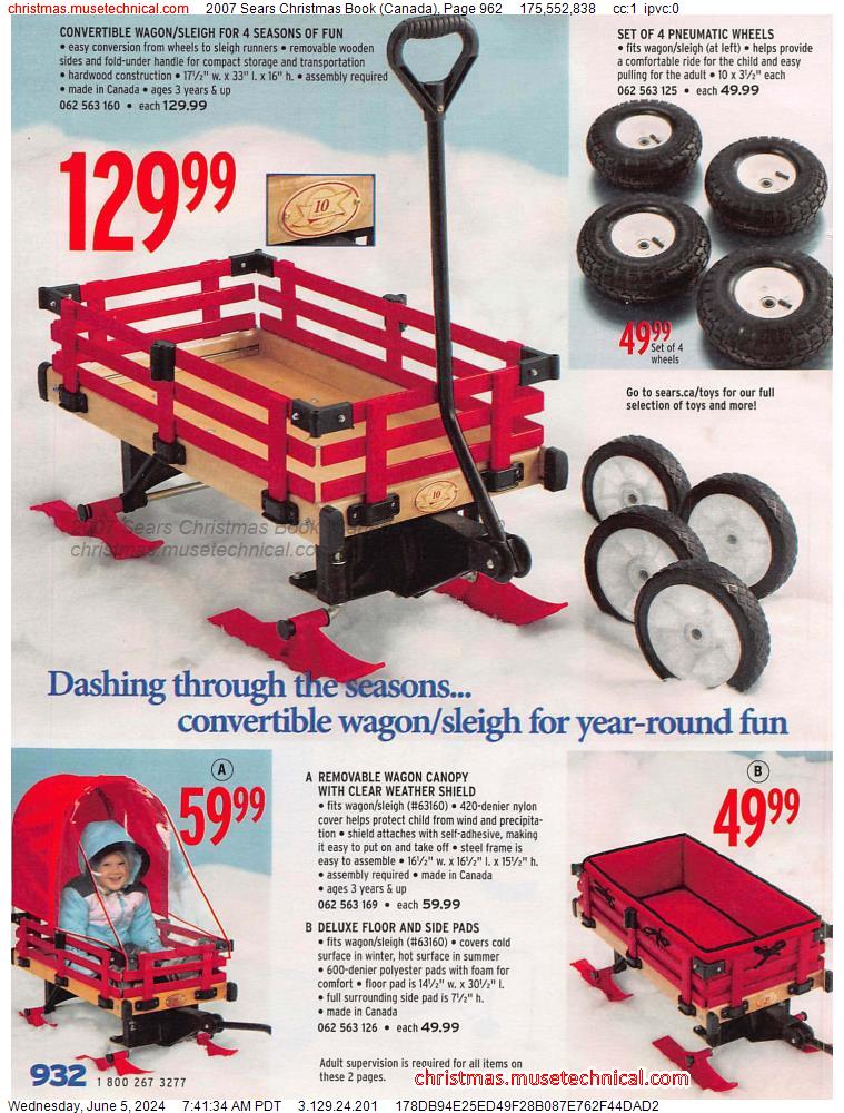 2007 Sears Christmas Book (Canada), Page 962