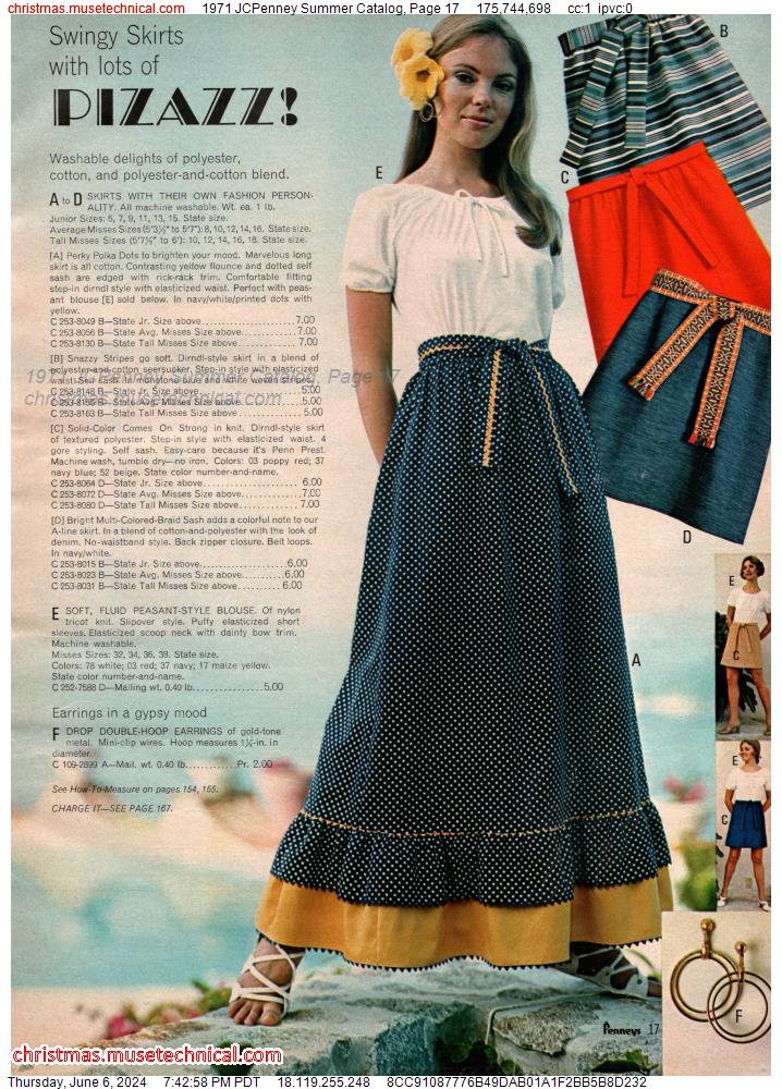 1971 JCPenney Summer Catalog, Page 17