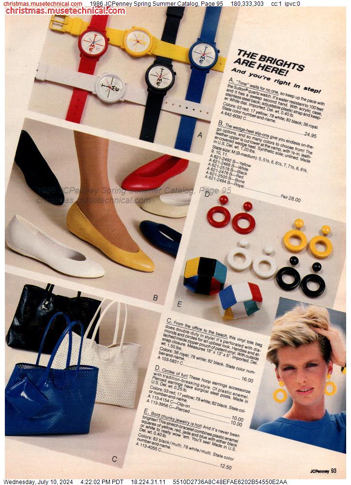 1986 JCPenney Spring Summer Catalog, Page 95