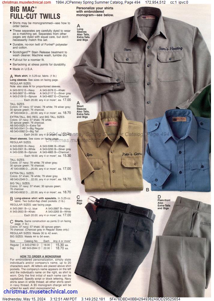 1994 JCPenney Spring Summer Catalog, Page 494
