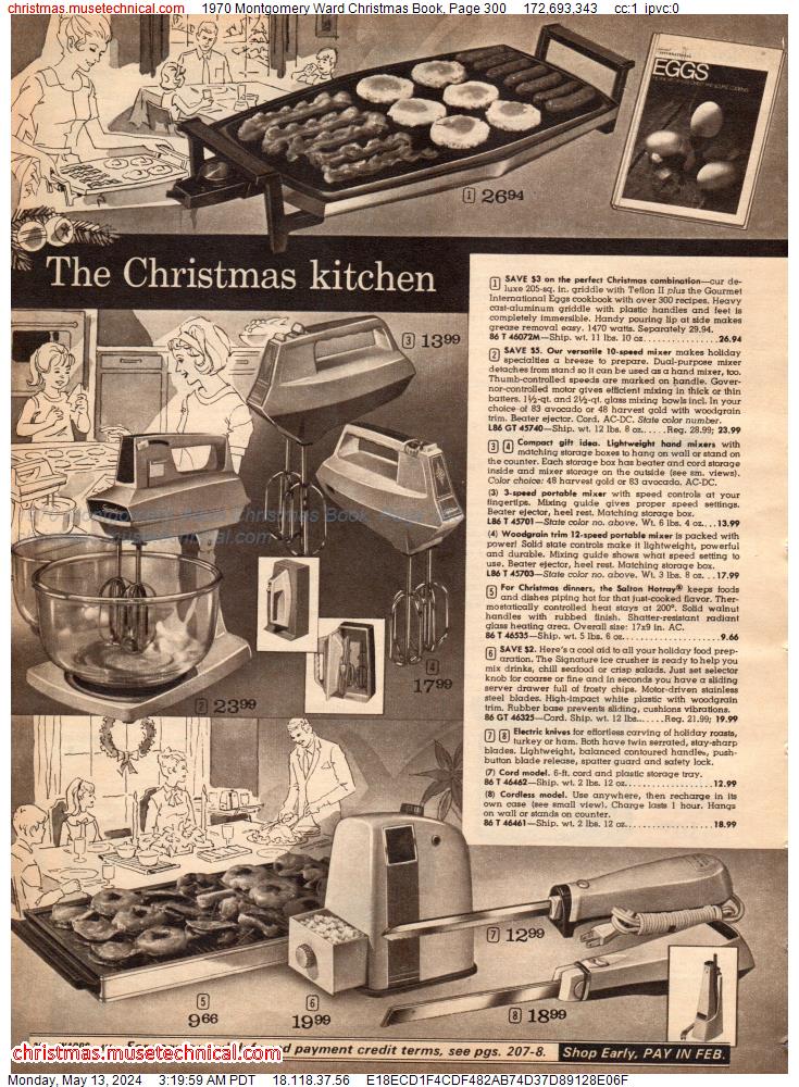 1970 Montgomery Ward Christmas Book, Page 300