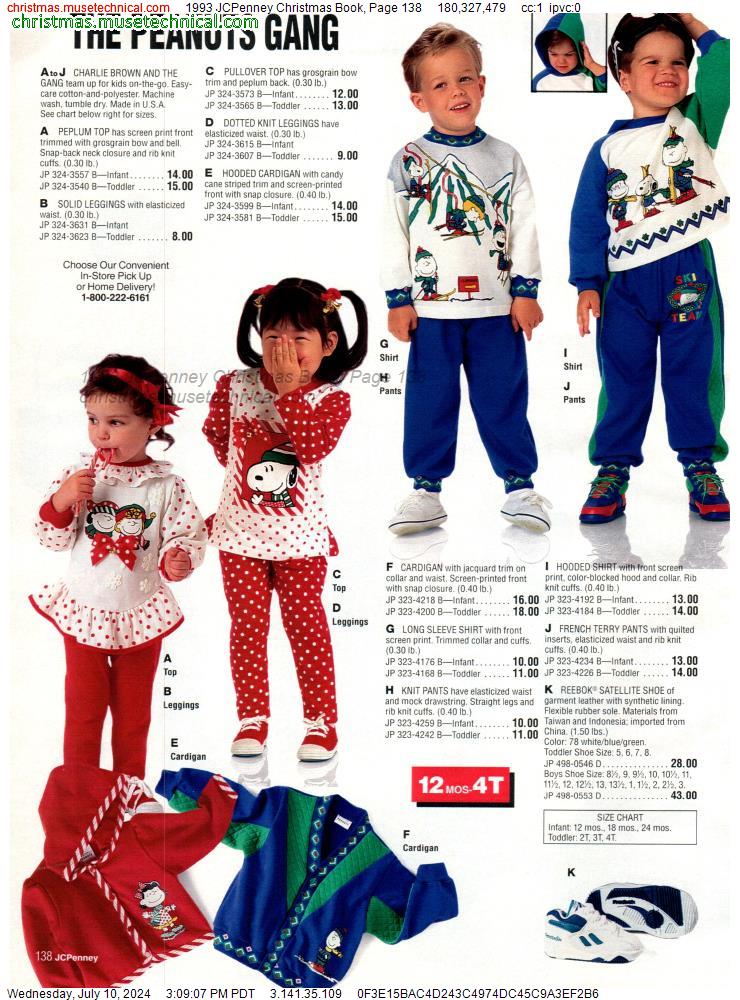 1993 JCPenney Christmas Book, Page 138
