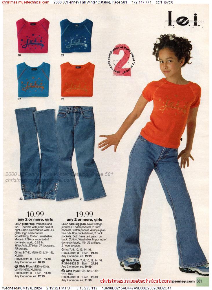 2000 JCPenney Fall Winter Catalog, Page 581