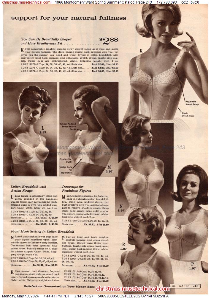 1966 Montgomery Ward Spring Summer Catalog, Page 243