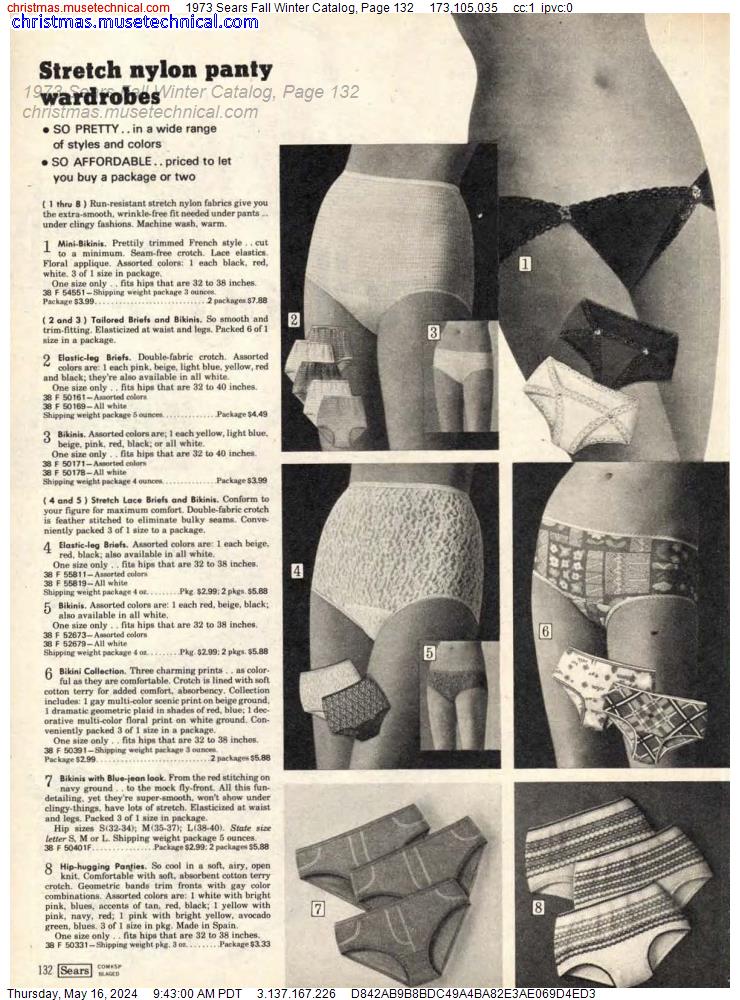 1973 Sears Fall Winter Catalog, Page 132