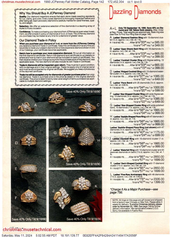 1990 JCPenney Fall Winter Catalog, Page 142