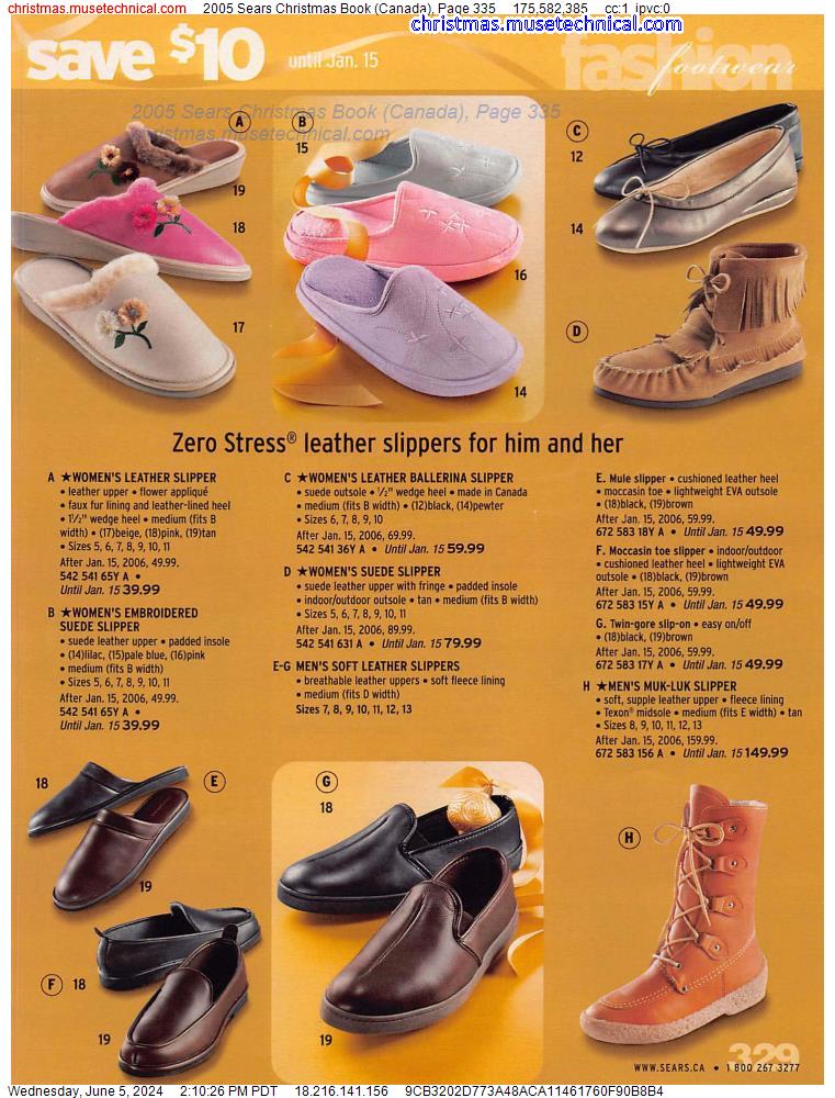 2005 Sears Christmas Book (Canada), Page 335