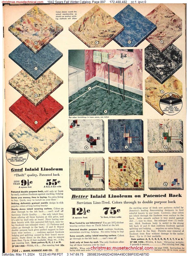 1942 Sears Fall Winter Catalog, Page 897