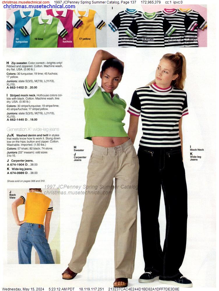 1997 JCPenney Spring Summer Catalog, Page 137