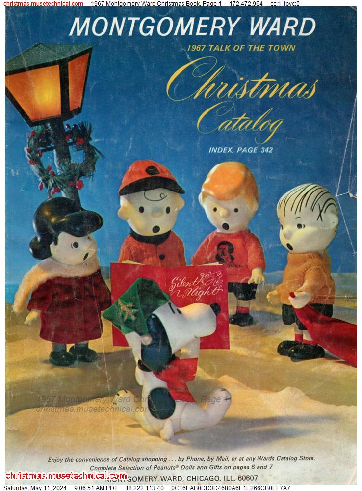 1967 Montgomery Ward Christmas Book, Page 1