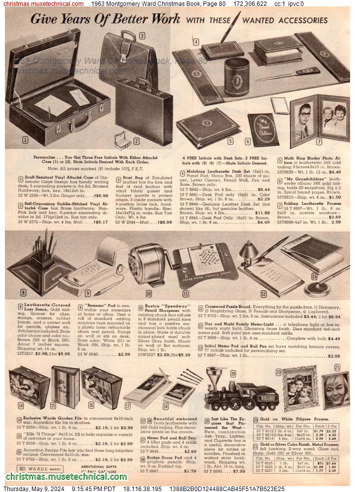 1963 Montgomery Ward Christmas Book, Page 80