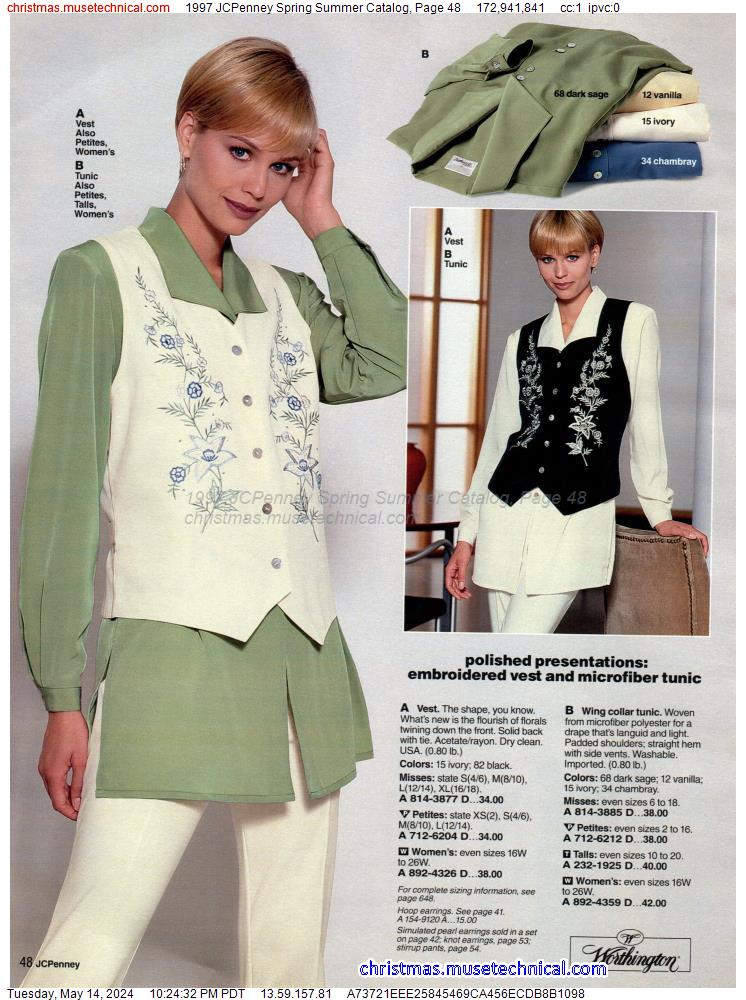 1997 JCPenney Spring Summer Catalog, Page 48