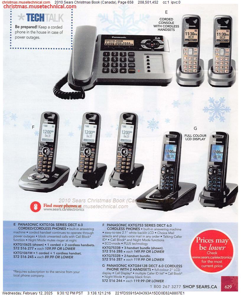 2010 Sears Christmas Book (Canada), Page 658