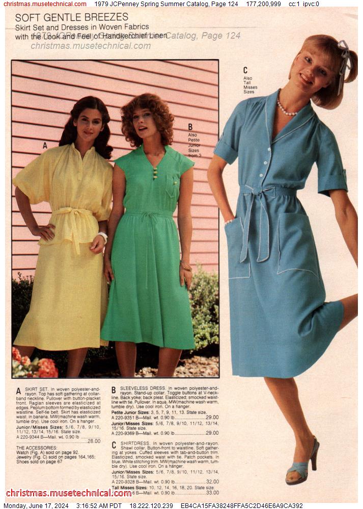 1979 JCPenney Spring Summer Catalog, Page 124
