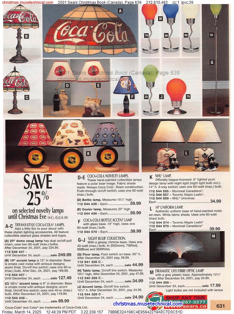 2001 Sears Christmas Book (Canada), Page 639