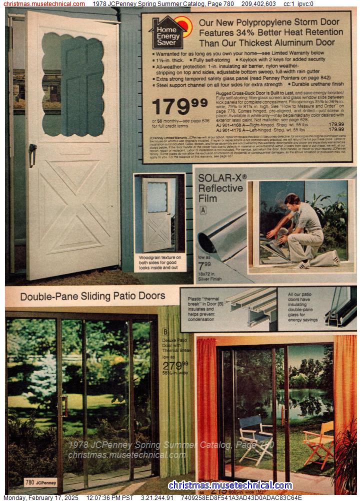 1978 JCPenney Spring Summer Catalog, Page 780