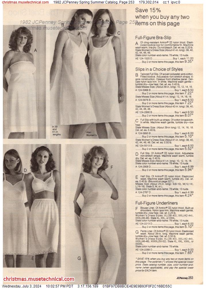 1982 JCPenney Spring Summer Catalog, Page 253