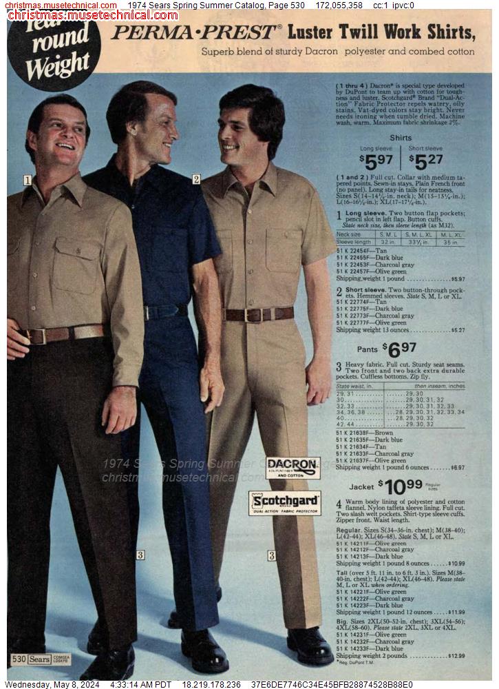 1974 Sears Spring Summer Catalog, Page 530