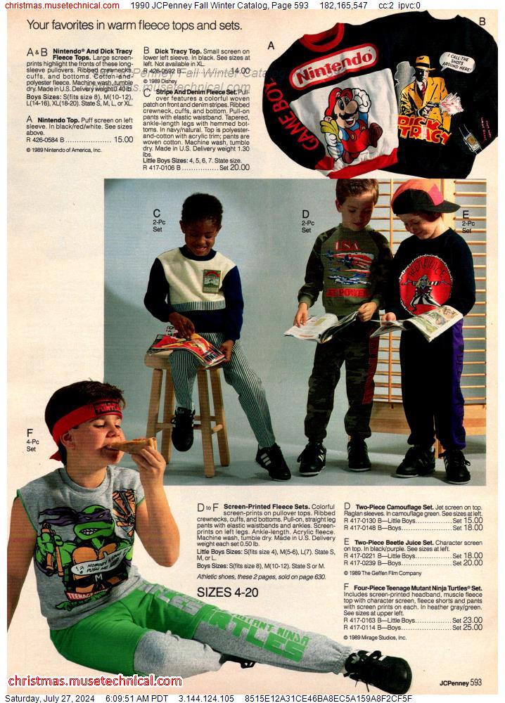 1990 JCPenney Fall Winter Catalog, Page 593