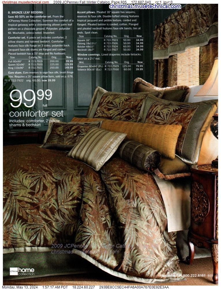 2009 JCPenney Fall Winter Catalog, Page 805
