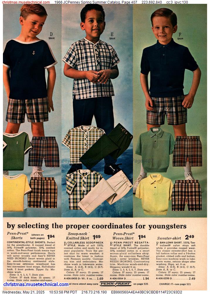 1966 JCPenney Spring Summer Catalog, Page 407