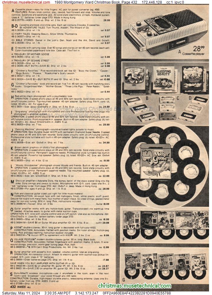 1980 Montgomery Ward Christmas Book, Page 432