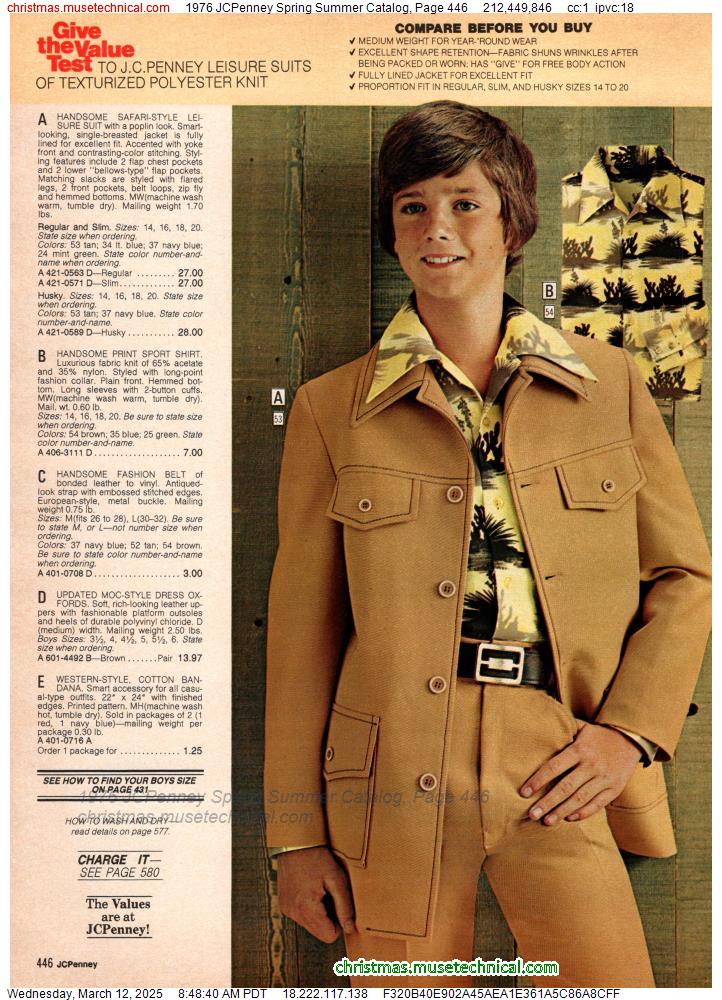 1976 JCPenney Spring Summer Catalog, Page 446