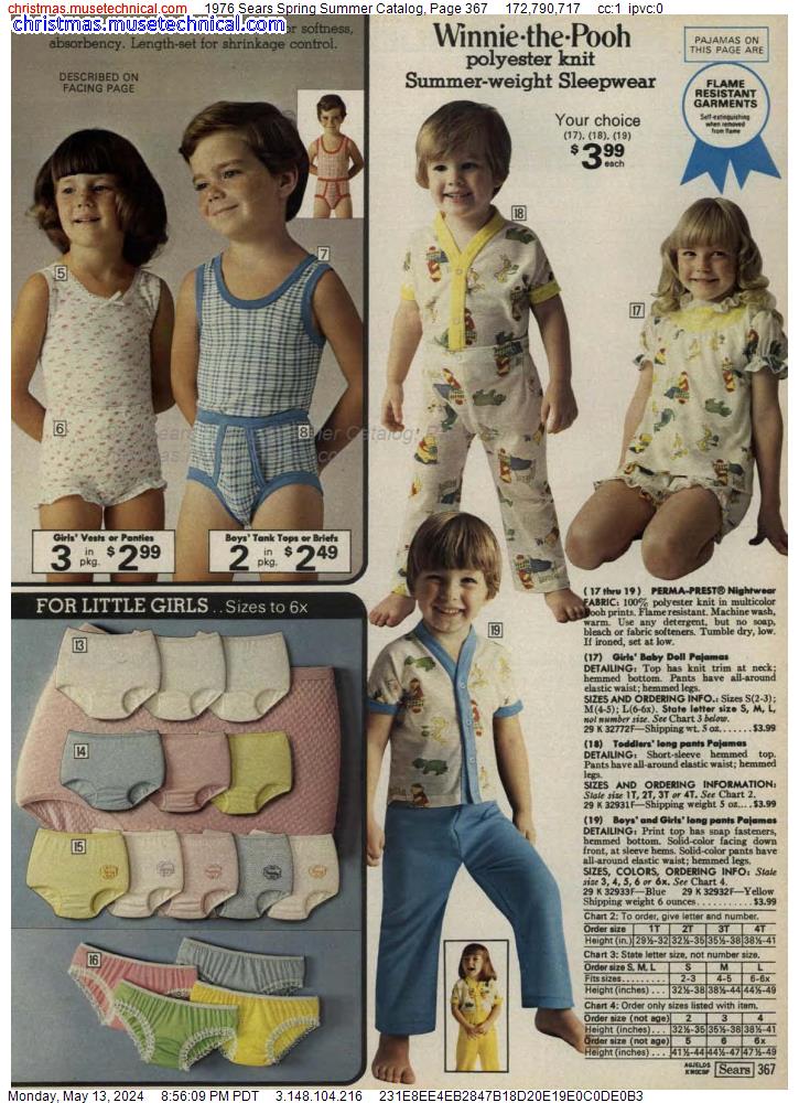 1976 Sears Spring Summer Catalog, Page 367