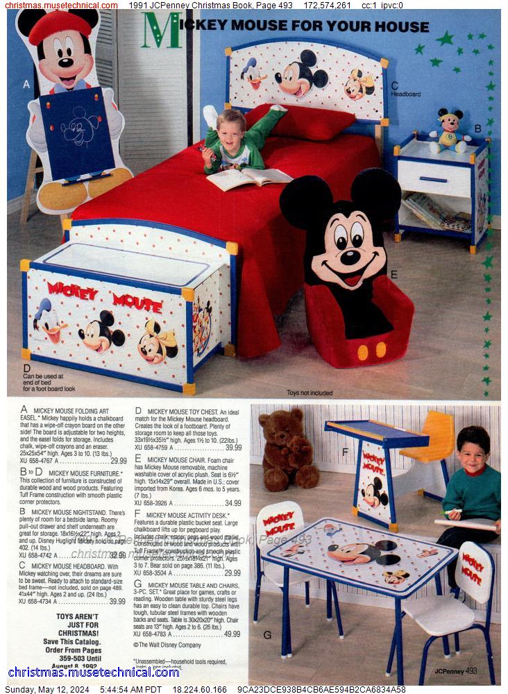 1991 JCPenney Christmas Book, Page 493
