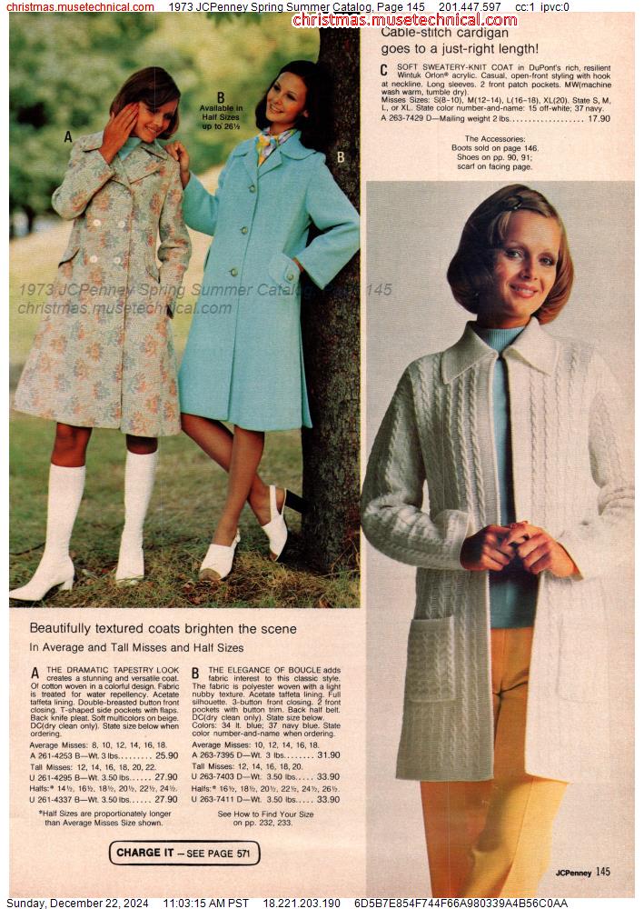 1973 JCPenney Spring Summer Catalog, Page 145