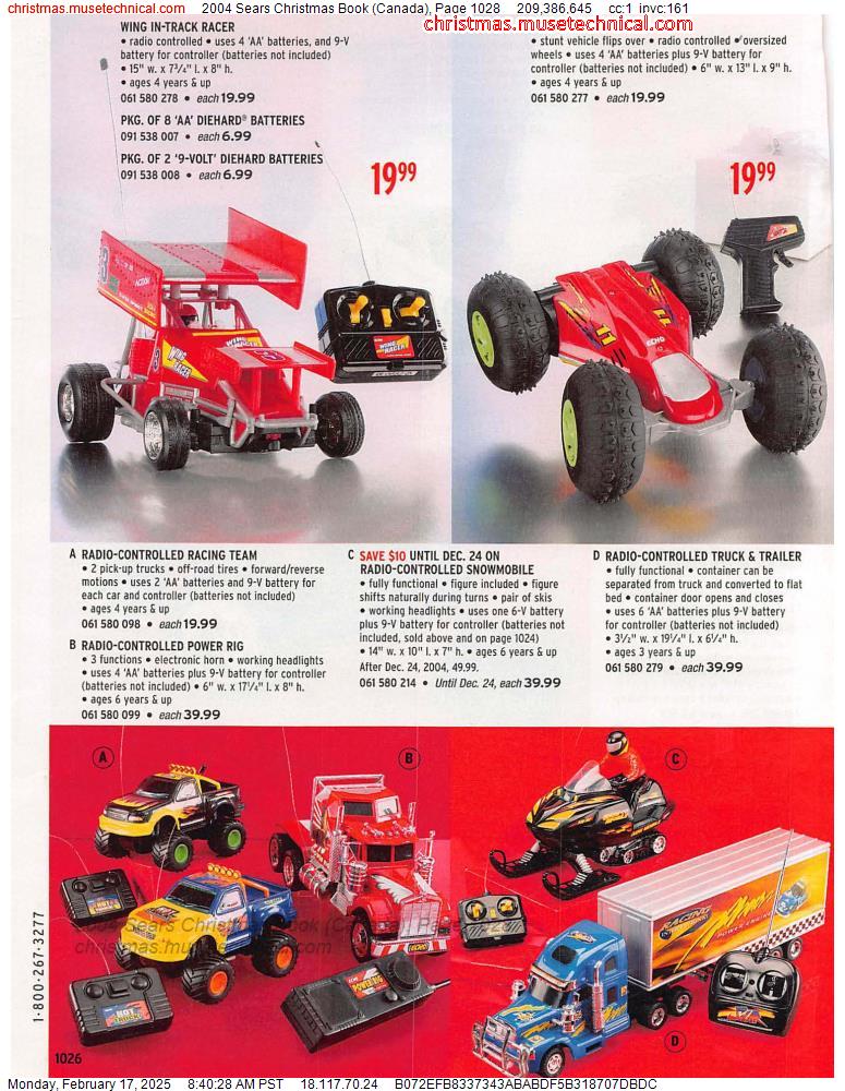 2004 Sears Christmas Book (Canada), Page 1028