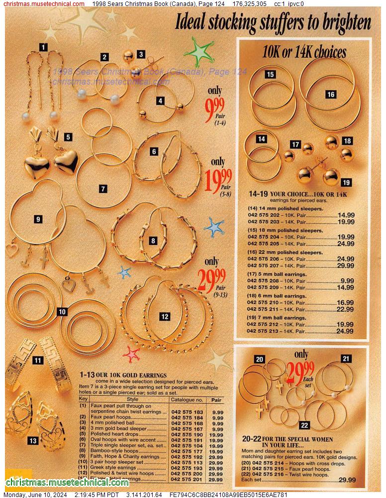 1998 Sears Christmas Book (Canada), Page 124