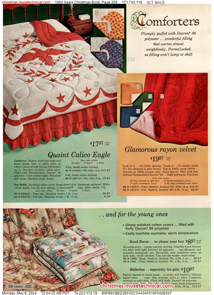 1965 Sears Christmas Book, Page 358