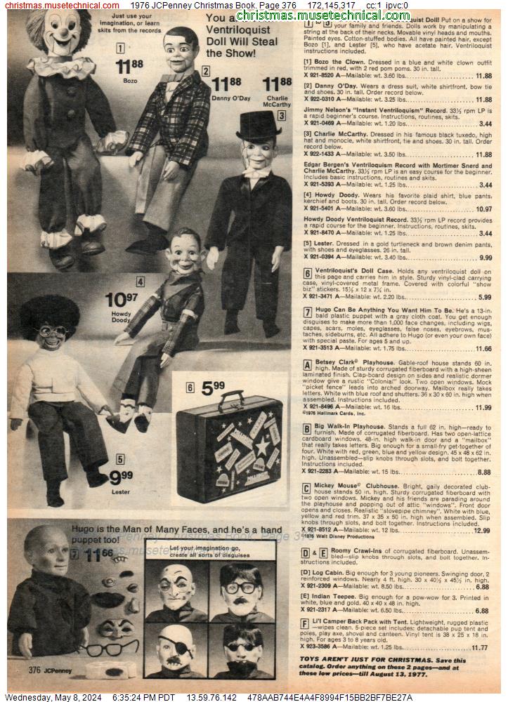 1976 JCPenney Christmas Book, Page 376
