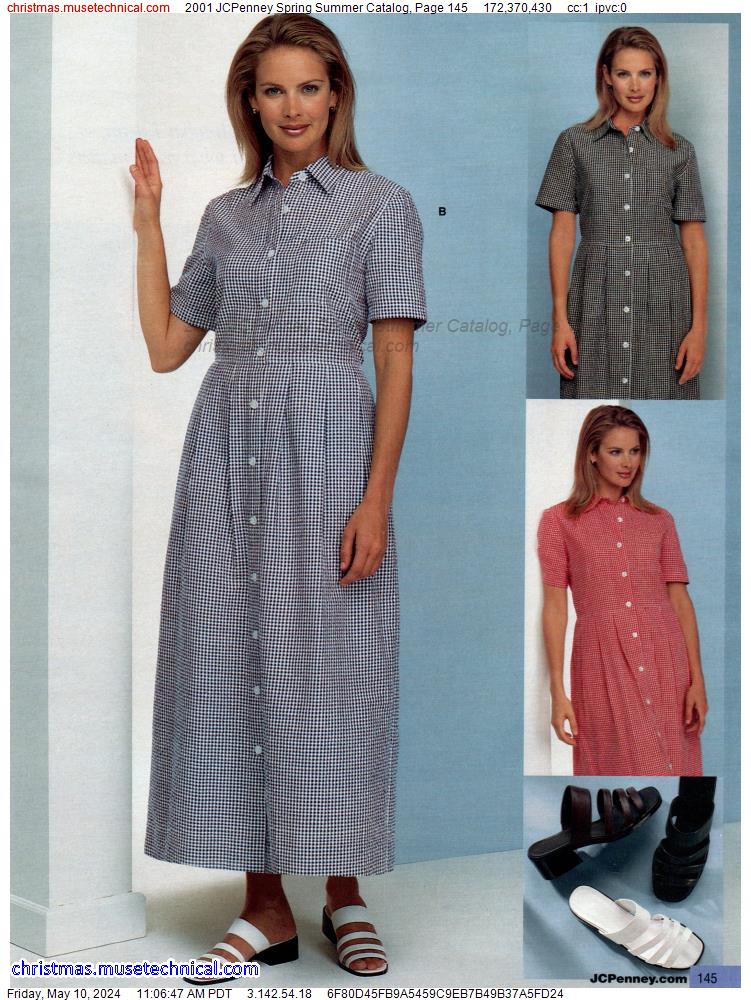2001 JCPenney Spring Summer Catalog, Page 145
