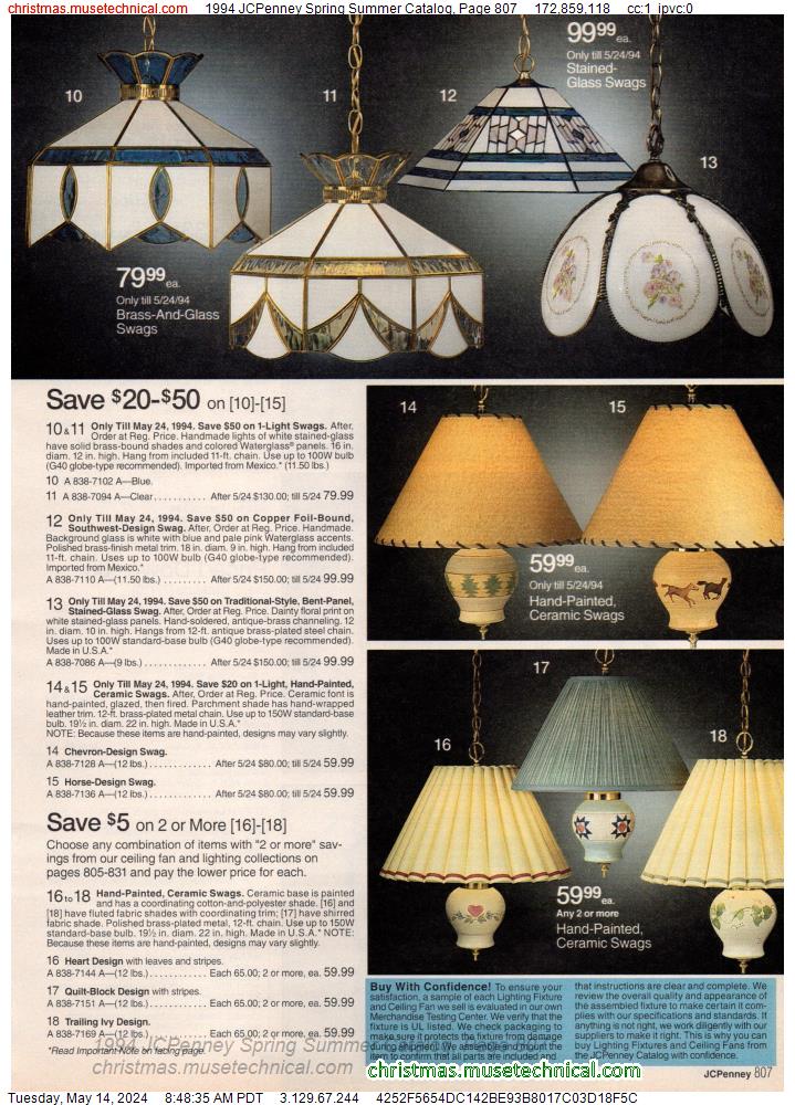 1994 JCPenney Spring Summer Catalog, Page 807