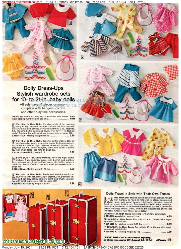 1973 JCPenney Christmas Book, Page 465