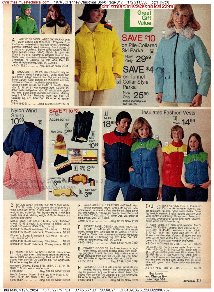 1976 JCPenney Christmas Book, Page 317
