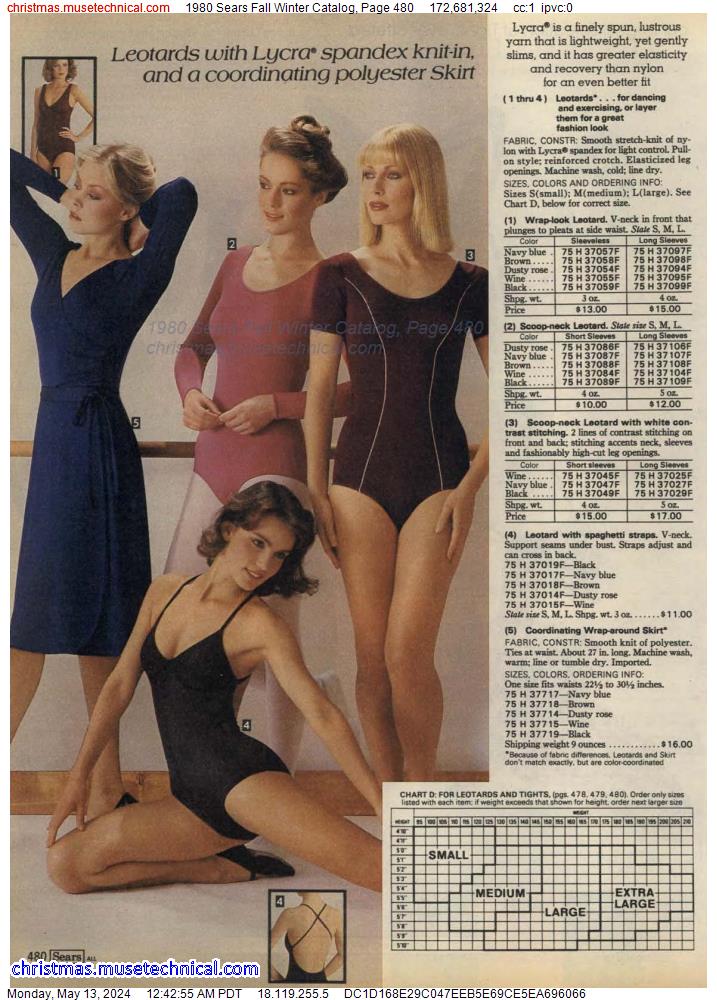 1980 Sears Fall Winter Catalog, Page 480