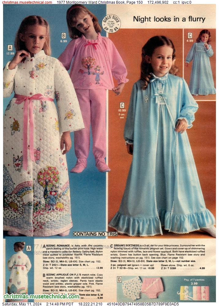 1977 Montgomery Ward Christmas Book, Page 150