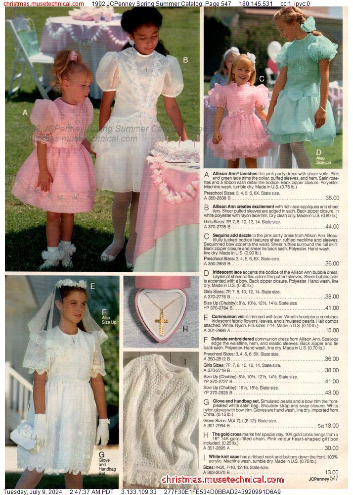 1992 JCPenney Spring Summer Catalog, Page 547