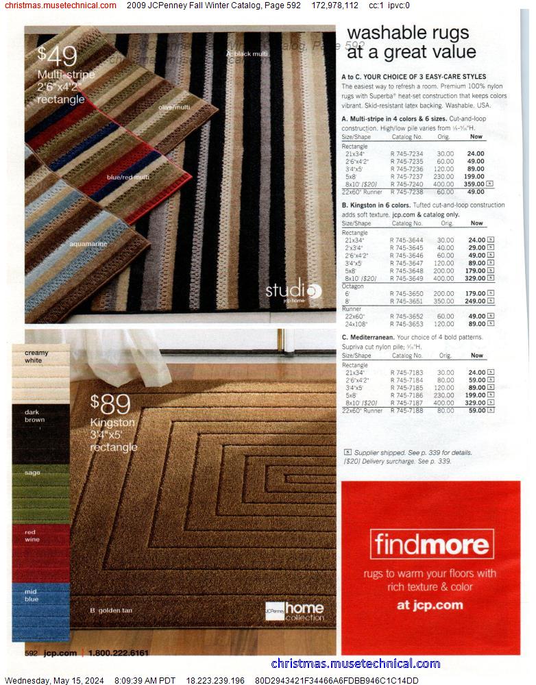 2009 JCPenney Fall Winter Catalog, Page 592