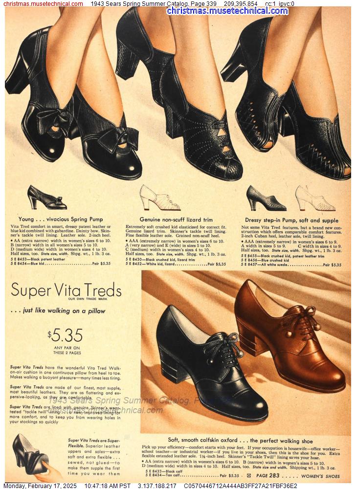 1943 Sears Spring Summer Catalog, Page 339