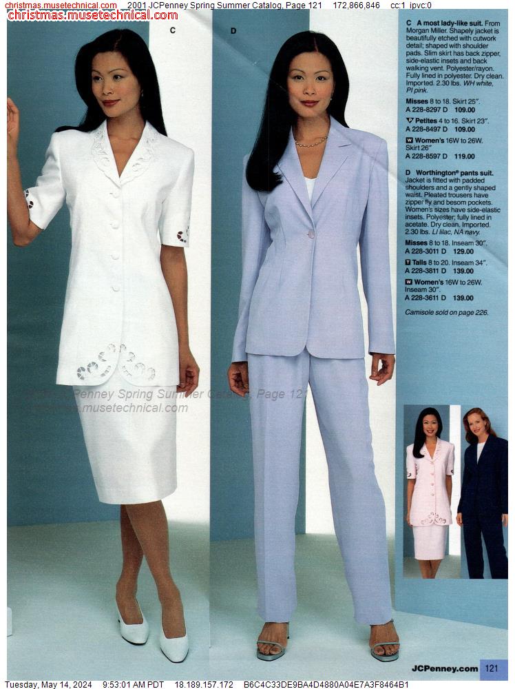 2001 JCPenney Spring Summer Catalog, Page 121